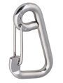 Карабин с проволочной защелкой 8x80 мм нерж (10005854)
